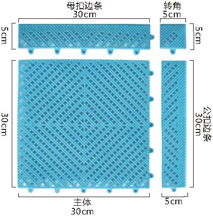 安珂洛克疏水防滑地墊細節(jié)圖
